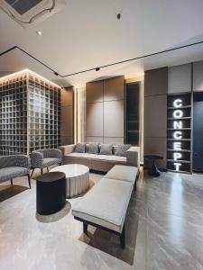 Posezení v ubytování The Concept Hotel HCMC- District 1