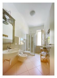 Koupelna v ubytování B&B Dolce Olga