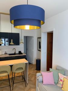 Cucina o angolo cottura di Lumineux 2 pièces Vieil Antibes