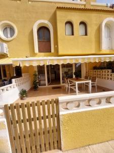 Balkon lub taras w obiekcie Bungalow Alkabir Playa