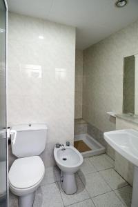 Koupelna v ubytování L'Hostalet GuestHouse