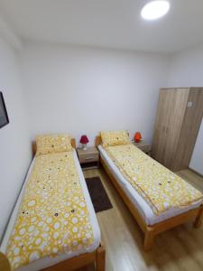 Postel nebo postele na pokoji v ubytování Sobe Ana