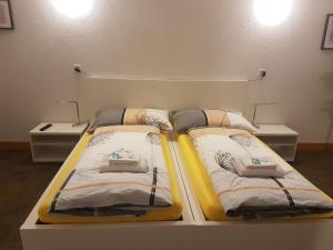 Кровать или кровати в номере good bed Bettenhausen