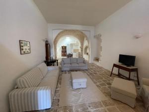 Χώρος καθιστικού στο masseria Don Bonifacio