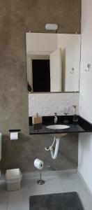 Et badeværelse på Pousada Sonho do Campo