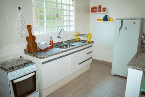 Køkken eller tekøkken på Pousada Sonho do Campo + 58 billeder