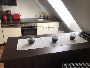 Kuchyňa alebo kuchynka v ubytovaní Vienna Canaletto Apartments Wien