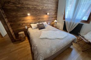 Posteľ alebo postele v izbe v ubytovaní La Dorbluche duplex apartment 10-11 person