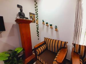 Χώρος καθιστικού στο Villa Vinsanda