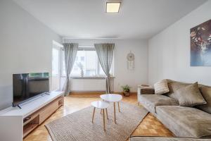 Гостиная зона в Select-Home 3 - Netflix - Parkplatz - Business Home