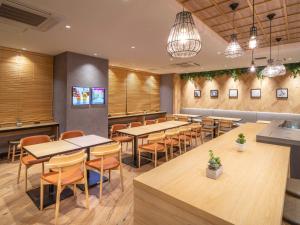 Εστιατόριο ή άλλο μέρος για φαγητό στο Super Hotel Premier Namba Shinsaibashi Natural Hot Spring