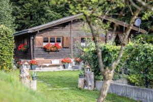 Ogród w obiekcie Ferienhütte Puutz