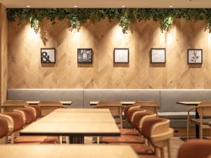 Χώρος καθιστικού στο Super Hotel Premier Namba Shinsaibashi Natural Hot Spring