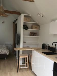 A kitchen or kitchenette at Dune Vieuw