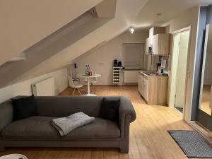 Kuchyň nebo kuchyňský kout v ubytování Wohlfühl Apartment