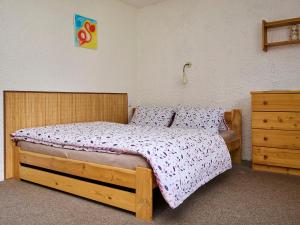 Postel nebo postele na pokoji v ubytování Apartment Harrachov 387 by Interhome