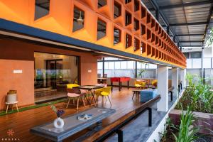 Zostel Kochi (Ernakulam)的休息区