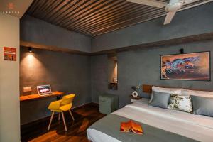 Zostel Kochi (Ernakulam)客房内的一张或多张床位