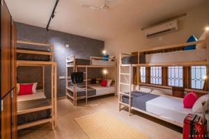 Zostel Kochi (Ernakulam)客房内的一张或多张床位