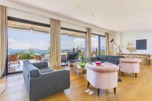 Posezení v ubytování Villas Boquer deluxe