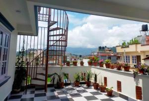 Balcone o terrazza di Peace Homestay