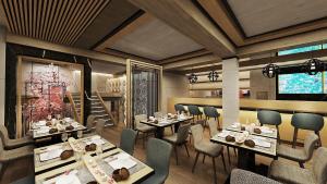 Χώρος καθιστικού στο Hanami Design Hotel