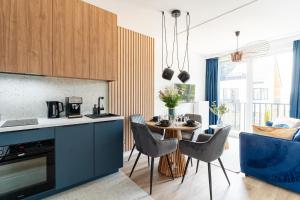 Dapur atau dapur kecil di Baltic Residence by LoftAffair