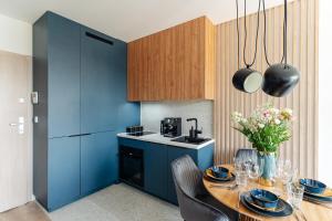 Dapur atau dapur kecil di Baltic Residence by LoftAffair