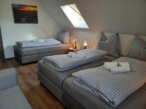 Ένα ή περισσότερα κρεβάτια σε δωμάτιο στο CHALET FERDINAND +62 φωτογραφίες