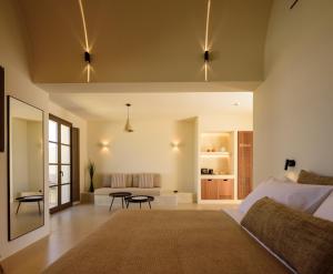 Ένα ή περισσότερα κρεβάτια σε δωμάτιο στο Elessa Hotel