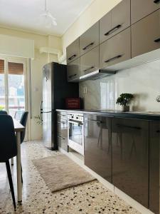 Η κουζίνα ή μικρή κουζίνα στο Modern Athenian Apartment