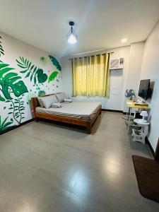 Postel nebo postele na pokoji v ubytování ZJ Hometel