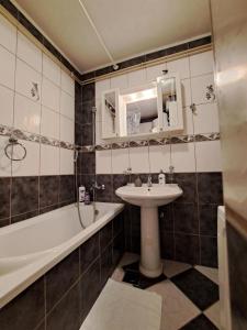 Koupelna v ubytování Cozy Sarajevo City Apartment