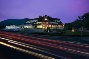 Widok na góry z tego hotelu