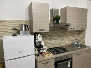Köök või kööginurk majutusasutuses B&B Room Code 2