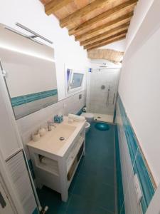 Koupelna v ubytování Casa Tecla alle Mura della Città