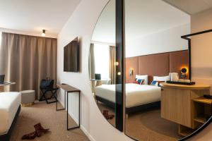 Posteľ alebo postele v izbe v ubytovaní Mercure Dunkerque Centre Gare