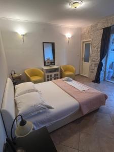Posteľ alebo postele v izbe v ubytovaní Devivi Apartments