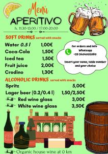 a flyer for a beer tasting event at Albergo Grumentum in Grumento Nova