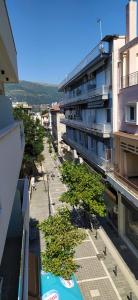 an overhead view of a city street with buildings at G&A casa centrale in Ioannina