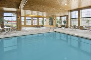 The swimming pool at or close to Super 8 by Wyndham La Crosse