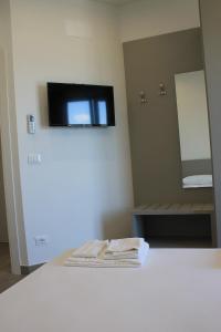 Ένα ή περισσότερα κρεβάτια σε δωμάτιο στο Like Lake Martana