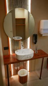 Um banheiro em Hotel Canal Beagle