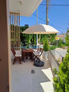 A balcony or terrace at Sofilins Luxury Suite