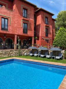 Bazén v ubytování Hotel Boutique Cerro del Sol Adults only recommended nebo v jeho okolí