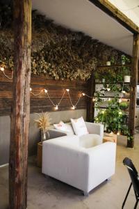 Posezení v ubytování Wake Up Wellness Hostel