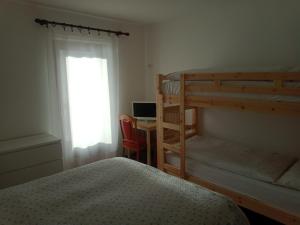 Postel nebo postele na pokoji v ubytování Oberthaler Hotel