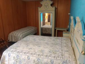 Postel nebo postele na pokoji v ubytování Oberthaler Hotel