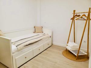 Cama o camas de una habitación en Apartamento El Sereno