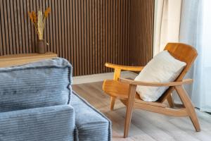 พื้นที่นั่งเล่นของ Exceptionnel ! Appart luxueux à 8 min à pied du lagon